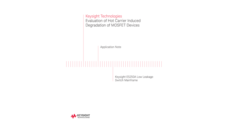 Evaluation of Hot Carrier Degradation of MOSFET Device